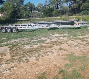 PRIKOLICA 3 OSOVINE ZA PLOVILA DO 12m NOSIVOST 5.5T - cover