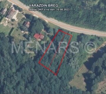 GRAĐEVINSKO ZEMLJIŠTE 1820 m2, VARAŽDIN BREG - cover