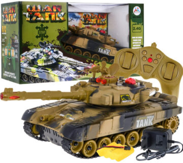 R/C tank desert camouflage 2.4 GHz - cover