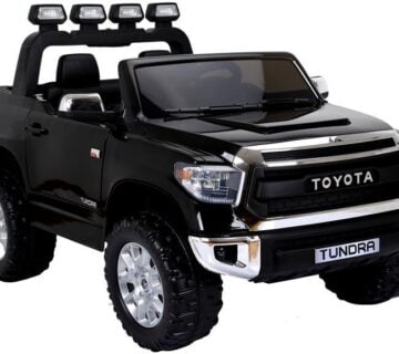 Licencirani auto na akumulator Toyota Tundra - dvosjed - crna - cover