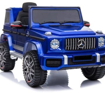 Licencirani auto na akumulator Mercedes G63 - plavi/lakirani - cover