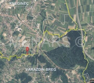 GRAĐEVINSKO ZEMLJIŠTE 1447 M2 MALI VRH, CCA  8 KM OD VARAŽDINA - cover