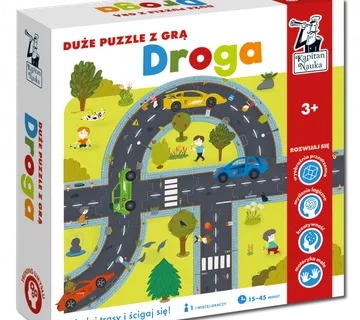 Edukativne puzzle igra "cesta" - cover