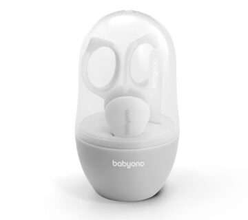BabyOno Set za manikuru u kutijici, sivi - cover