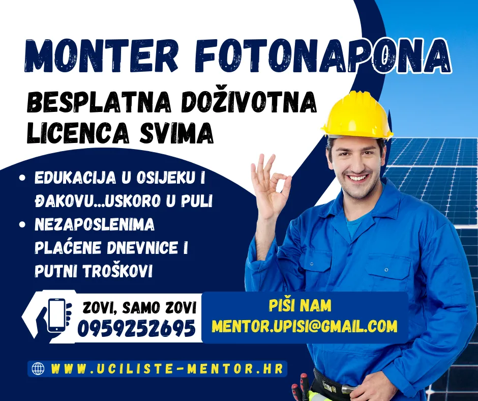 POSTANI MONTER FOTONAPONA POTPUNO BESPLATNO" - cover