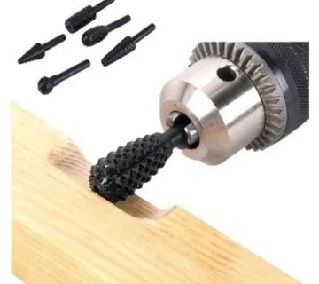 Komplet 5kom turpija za obradu drveta (rašpe i glodala) - cover