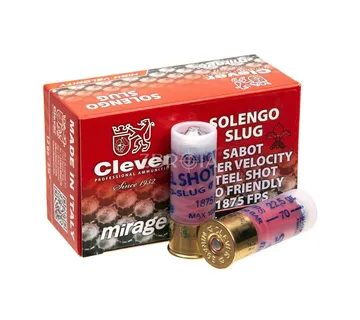 Mirage 12/70 T4 SOLENGO SLUG lovna patrona cal. 12 - cover