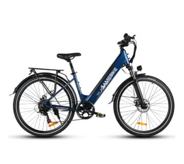 Samebike RS-A01 Pro električni bicikl - Tamno plava - 500W - 15Ah - 27.5&quot; - cover