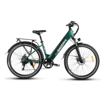 Samebike RS-A01 Pro električni bicikl - Tamno zelena - 500W - 15Ah - 27.5&quot; - cover