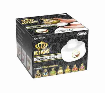 King, osvježivač zraka, 50 ml punjenje – kokos - cover