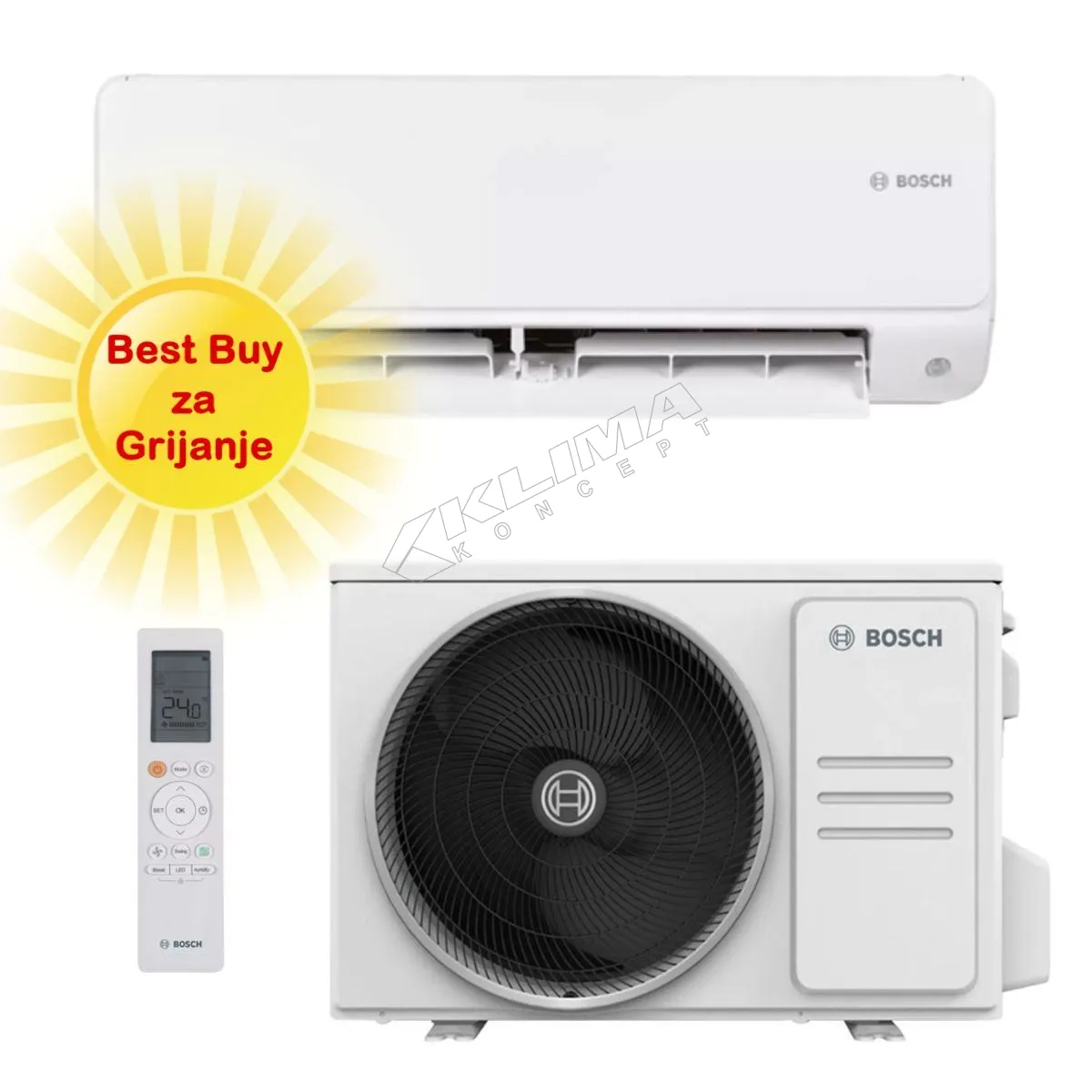 BOSCH KLIMA UREĐAJ CL6001i-Set 35 WE - cover