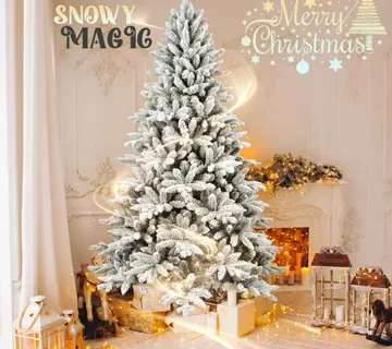 (180cm) Snowy Magic - Umjetno božićno drvce sa snijegom - cover