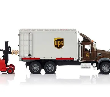 Bruder MACK UPS logistički kamion sa viličarom - cover