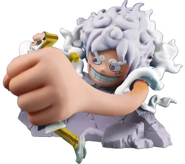 One Piece Petitrama Luffy Gear 5 figura 9cm - cover