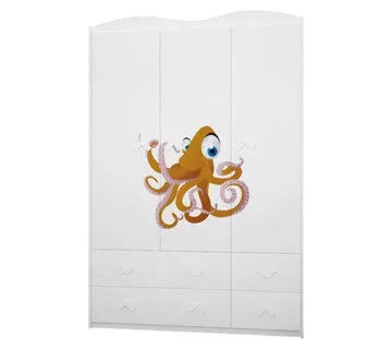 Dječji drveni ormar Dream - cover