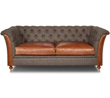 Chesterfield Harris Tweed Geranium 2-Sjedišta Dvosjed - cover