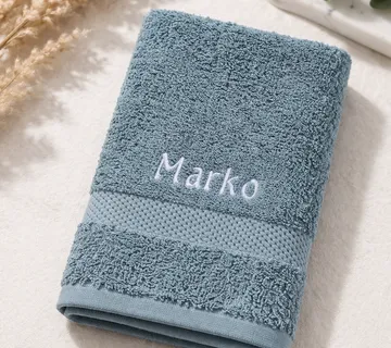 Ručnik s imenom – plavi - cover