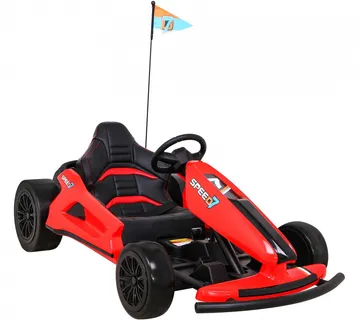 Go-Kart na akumulator SPEED 7 DRIFT KING - crveni - cover