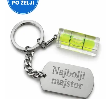 Privjesak s libelom i gravurom – poklon za majstora - cover