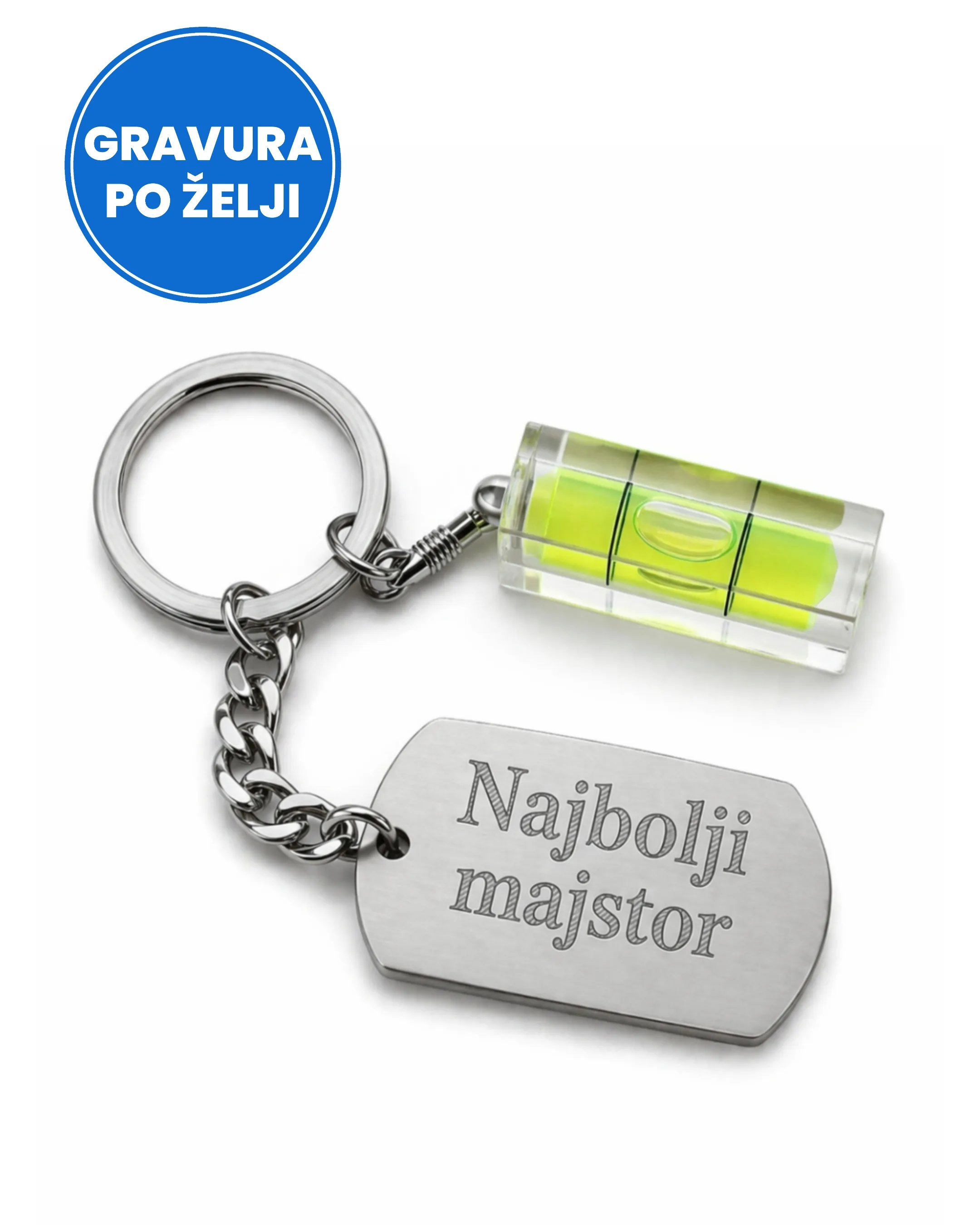 Privjesak s libelom i gravurom – poklon za majstora - cover