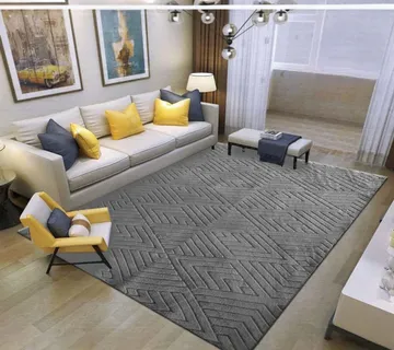 Jednobojni čupavi tepih - cover