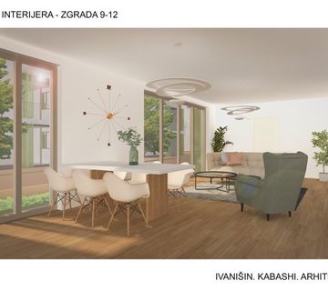 Stan: Zagreb (Donja Dubrava), Trosobni s vrtom 77.85 m2, novogradnja  - cover