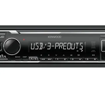 Auto radio KENWOOD KMM-106 MP3, USB, AUX , #NOVI MODEL # - cover