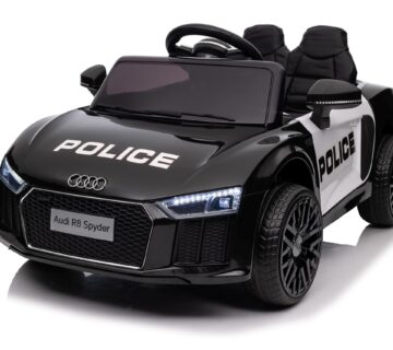 Licencirani auto na akumulator Audi R8 Spyder Police - cover