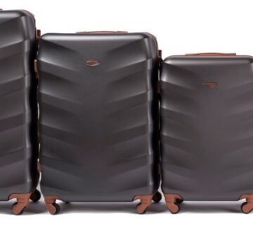 WINGS 402 set 4 kofera (L, M, S, XS) tamno siva - cover