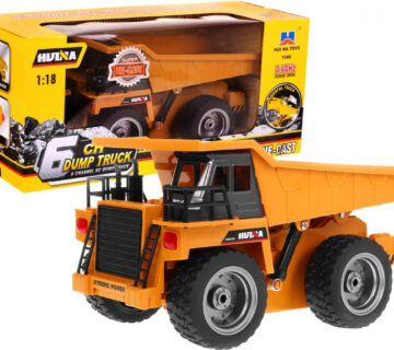 Toy car R/C 2.4 G Metal dump truck Cab 1:18 - cover