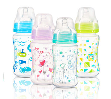 BabyOno Bočica antikolik 240 ml plava - cover