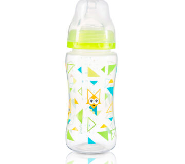 BabyOno Bočica 300 ml antikolik, zelena - cover