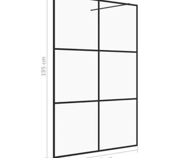 Staklena pregrada za TUŠ KABINU 140X200 TUŠ STIJENA STAKLO - cover