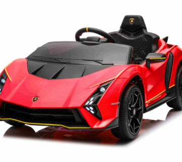 Licencirani auto na akumulator Lamborghini Invencible - crveni - cover
