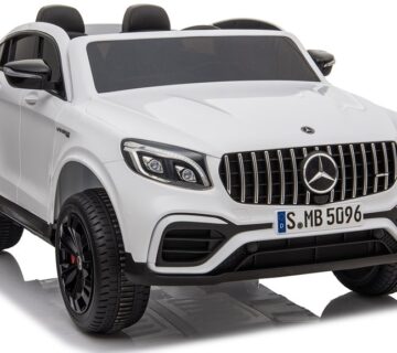 Licencirani auto na akumulator Mercedes GLC 63S QLS 4×4 – dvosjed – bijeli - cover