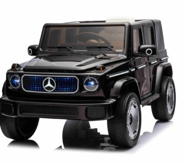 Licencirani auto na akumulator Mercedes Benz EQG - crni - cover