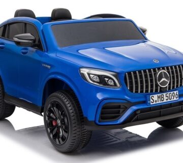 Licencirani auto na akumulator Mercedes GLC 63S QLS 4x4 - dvosjed - plavi/lakirani - cover