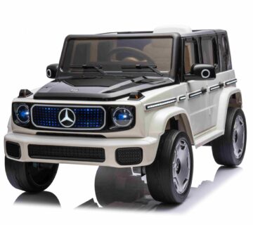 Licencirani auto na akumulator Mercedes Benz EQG - bijeli - cover