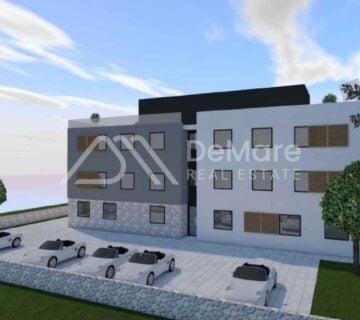 ZD-PRIVLAKA-LUX Novogradnja, Apartman 89 m2,150 m od mora,VRT,PARKING! - cover