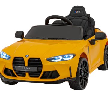 Licencirani auto na akumulator BMW M4 - žuti - cover