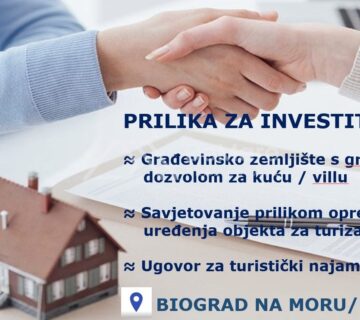 PRILIKA za investiciju-Zemljište sa građ. dozvolom za kuću za odmor!!! - cover