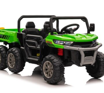 Auto na akumulator XMX623B 24V - dvosjed - zeleni - cover
