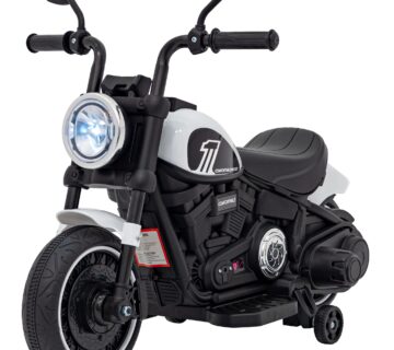 Motor na akumulator FASTER motorbike -bijeli - cover