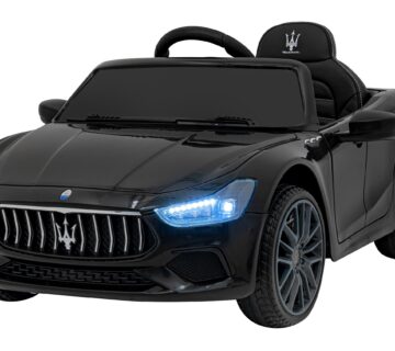 Licencirani auto na akumulator Maserati Ghibli S - crni - cover