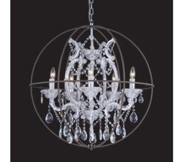 Luster 4307 kromirani okvir - Prozirnio staklo - cover