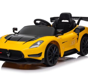Licencirani auto na akumulator Maserati MC20 GT2 - žuti - cover