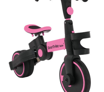 Happy Bike 3u1 sportski bicikl pink - cover