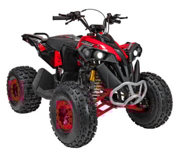 Quad na akumulator RENEGADE HighPer 125CC Combustion - crveni - cover