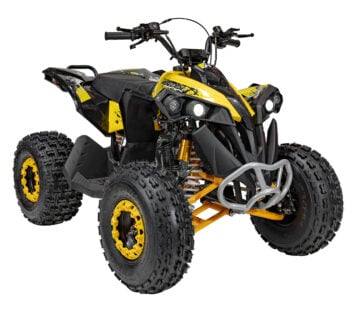 Quad na akumulator RENEGADE HighPer 125CC Combustion - žuti - cover