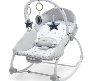 Baby Mix ležaljka grey stars (do 18kg) - cover